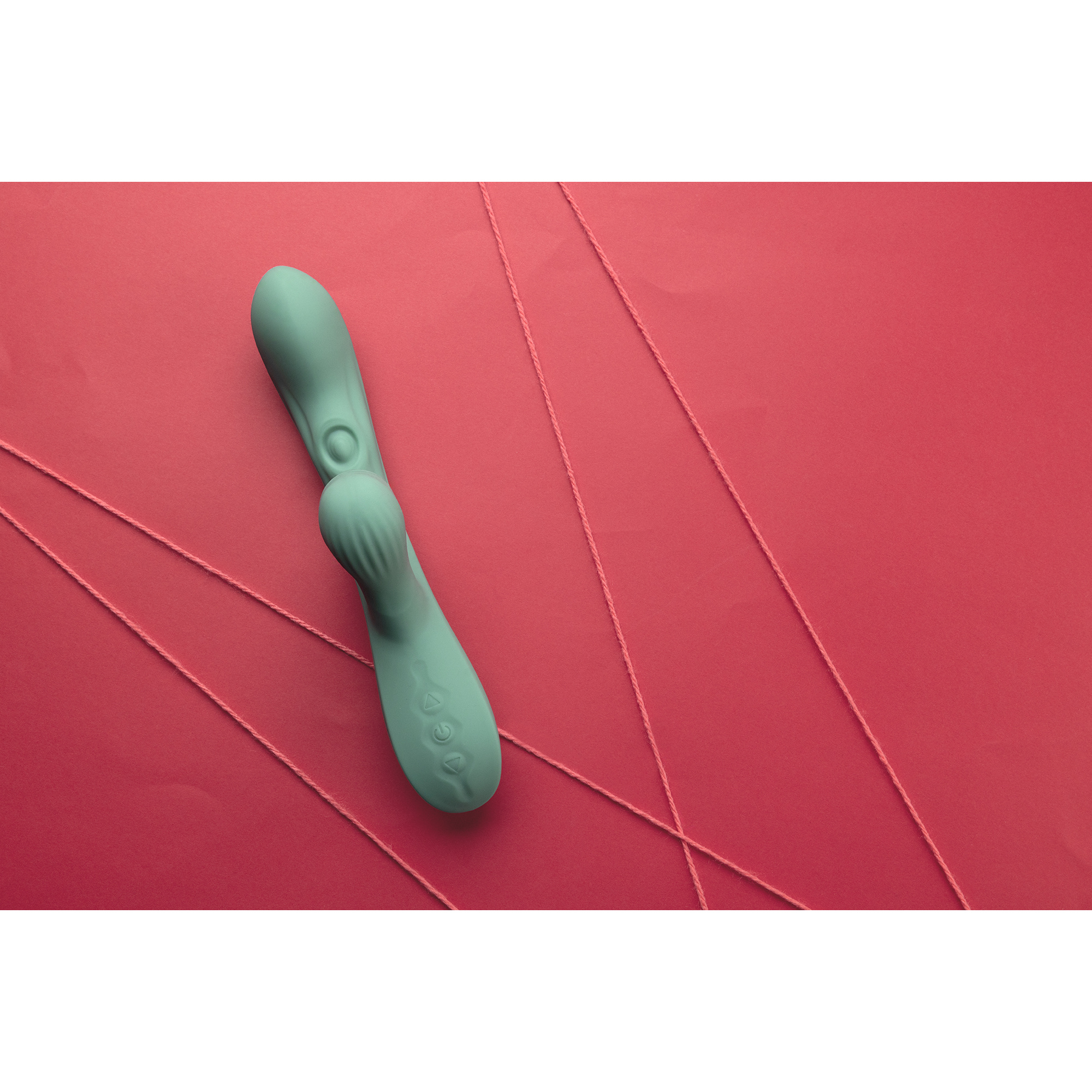 Loveline Pulse Wave Tongue Flickering Rabbit Vibrator Groen