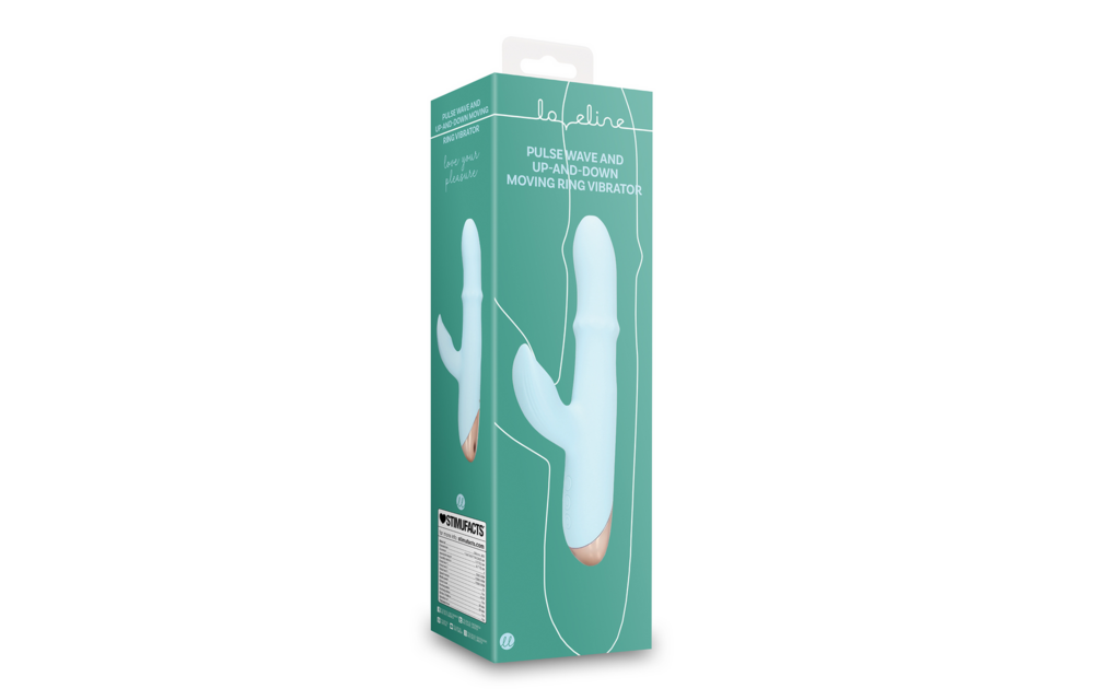 Pulse Wave Ring Vibrator Arctic Blue – Intens Genot