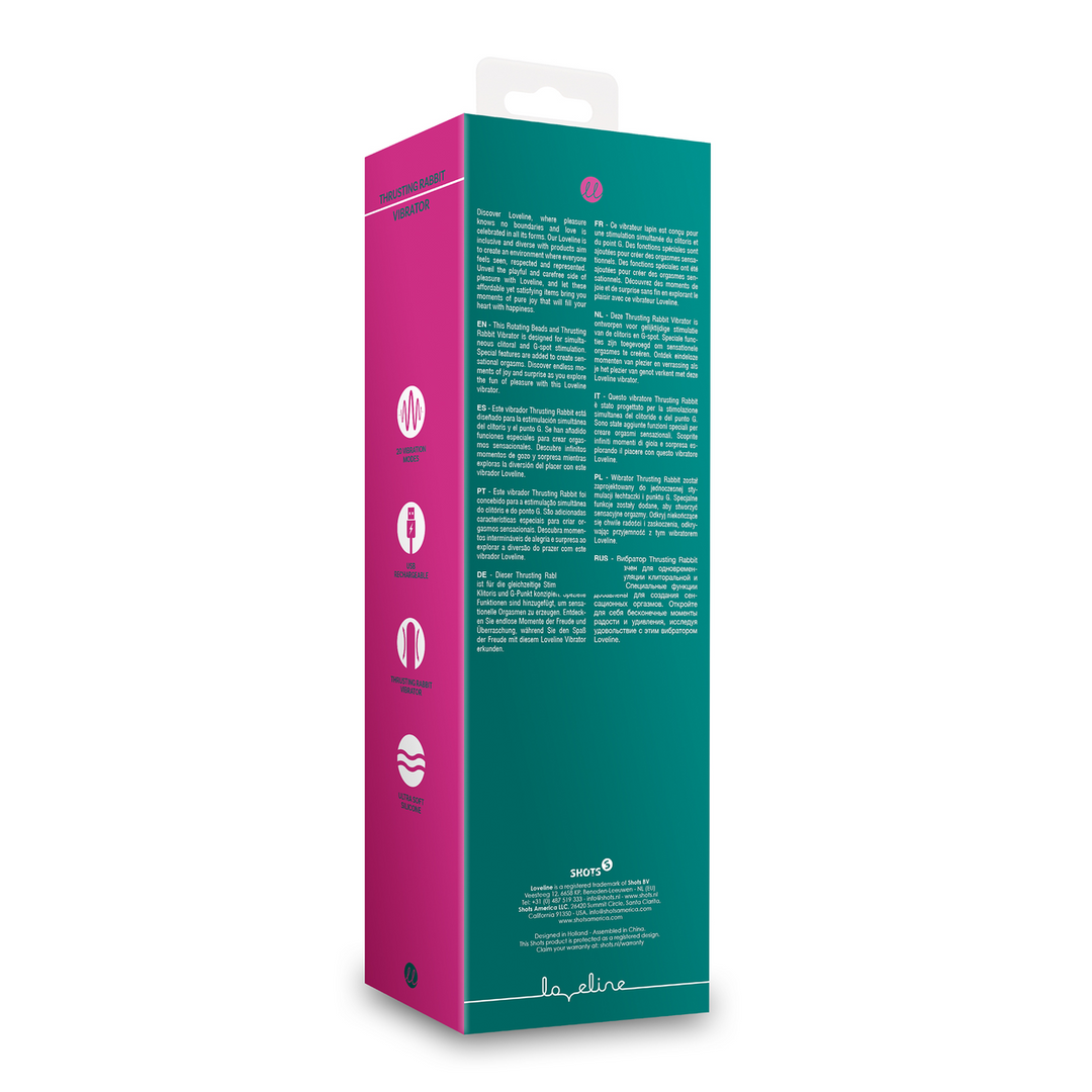 Loveline Rabbit Vibrator - Warming & Intense Pleasure