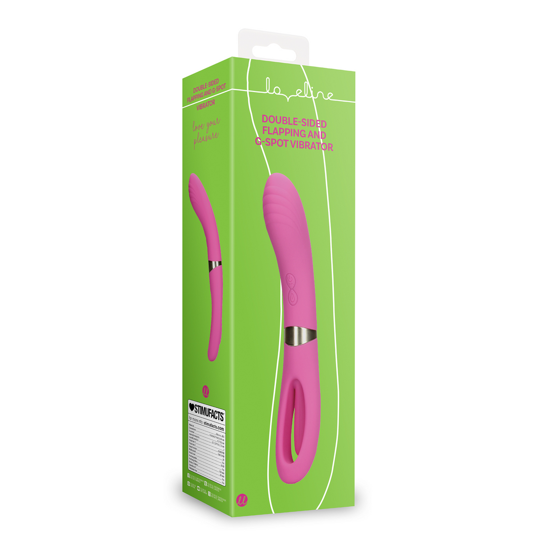 Double-sided G-Spot vibrator Pink - Loveline by Shots