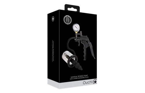 Manual Rosing Pump - Black