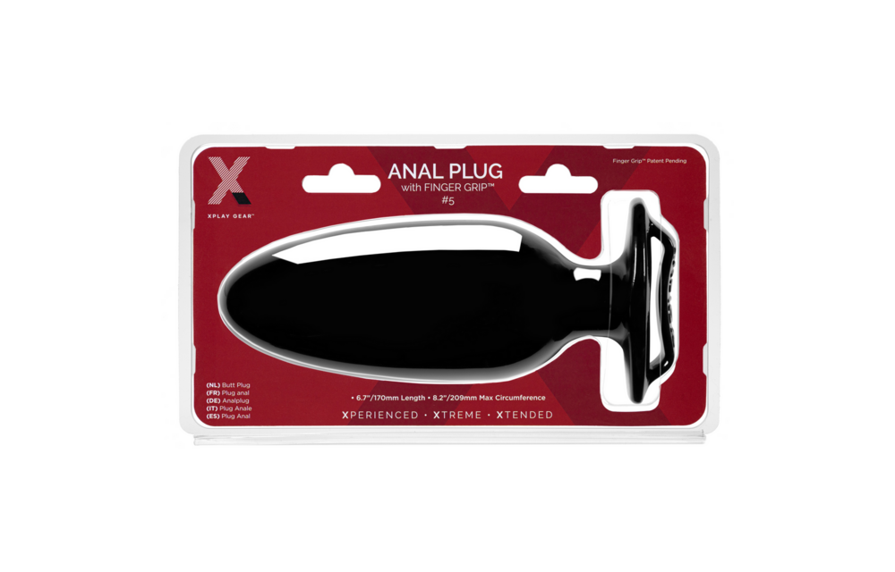 Finger Grip Plug #5L 19,5 cm – Komfort & Kontrolle | PerfectFit