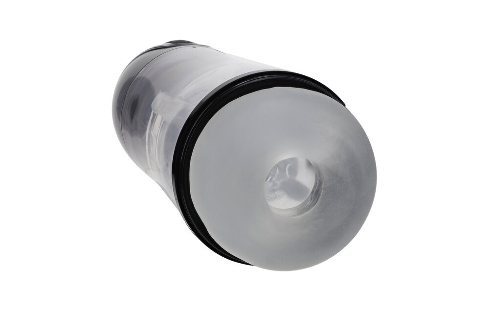 SonicPull - Suction and Vibration Masturbator Pump - Multimedia Enhanced - Gun Metal