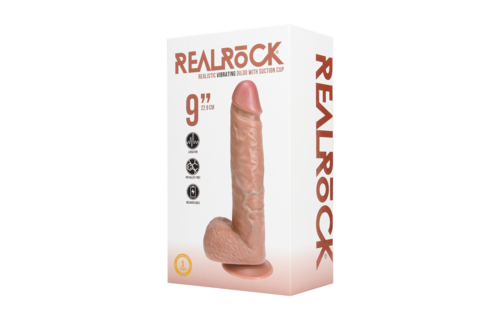 Vibrerende RealRock Dildo 25 cm – Realistisch en Stevig