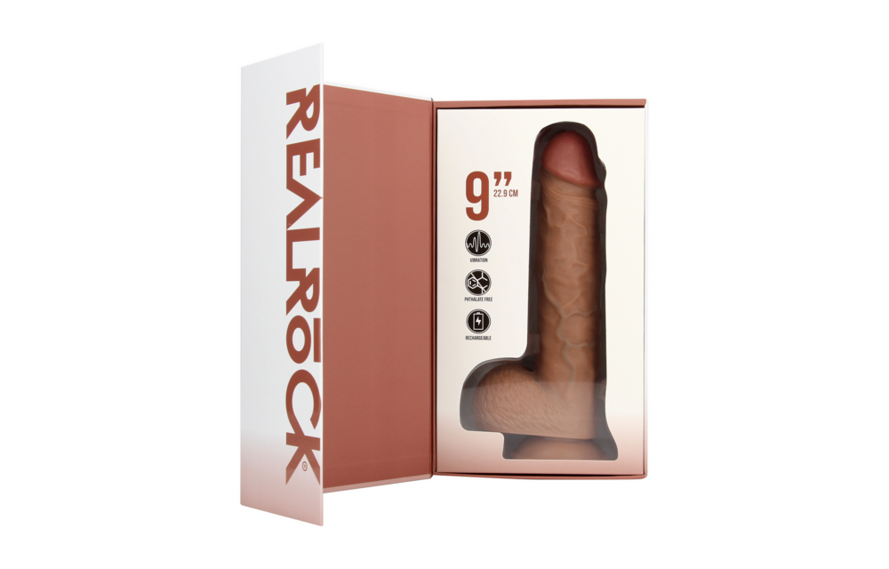 Vibrerende RealRock Dildo 25 cm – Realistisch en Stevig
