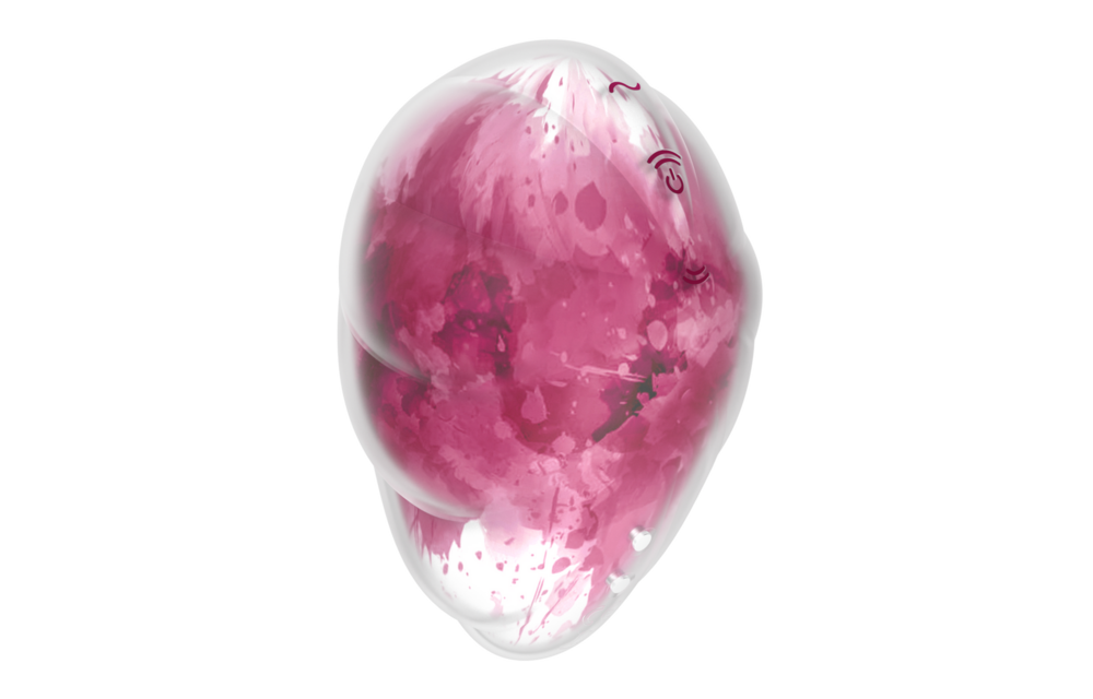 Cloud Dancer Red Print | Luxury Pressure Wave Vibrator Satisfyer