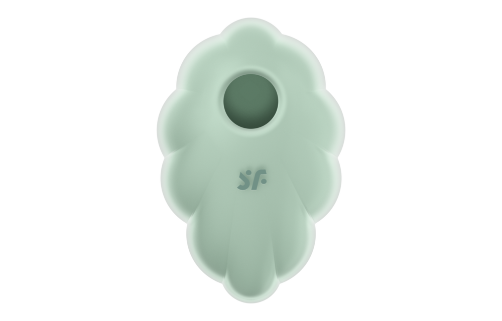 Cloud Dancer Mint – Luxuriöser Silikon-Druckwellenvibrator von Satisfyer