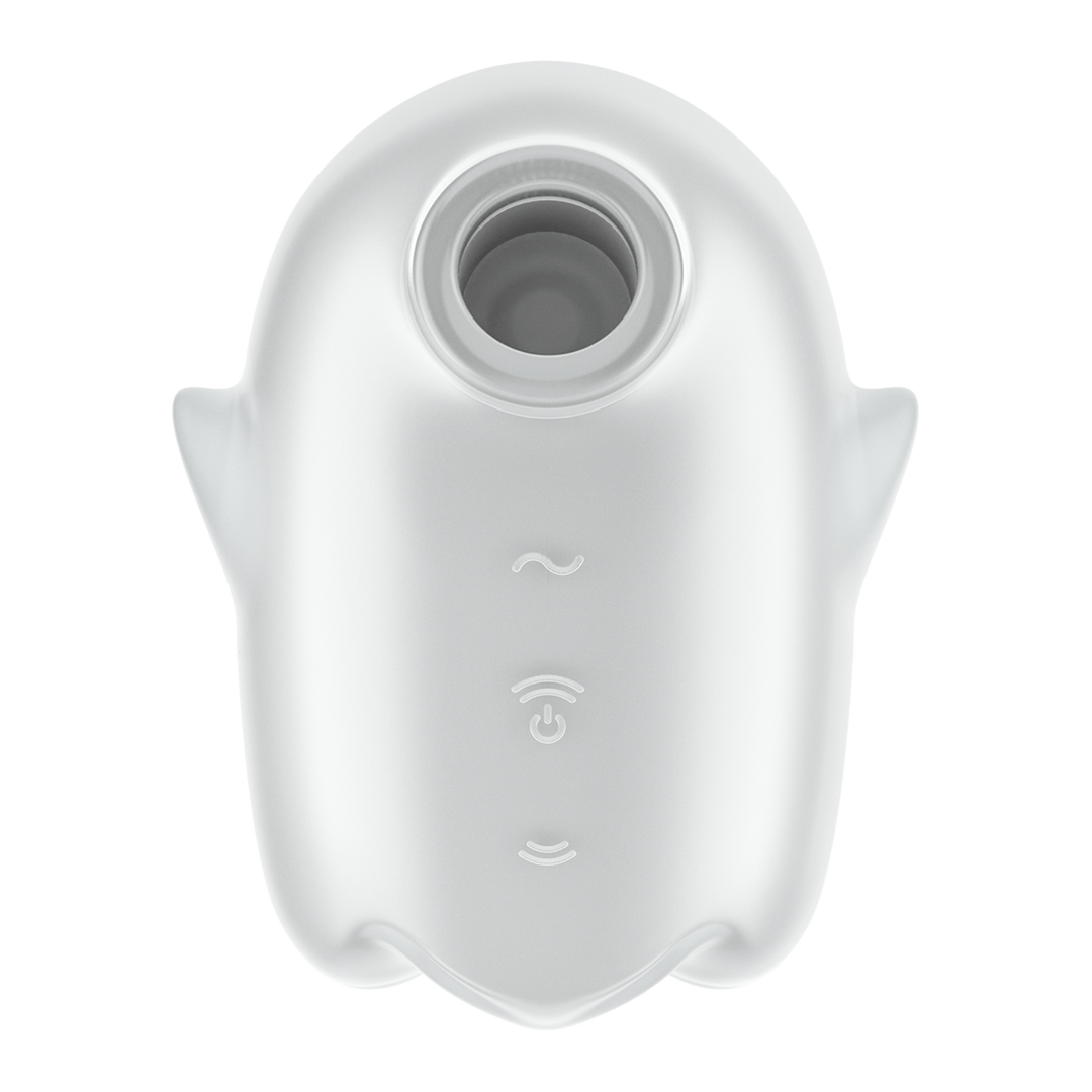 Satisfyer Glowing Ghost Weiß – Doppelter Air Pulse Vibrator