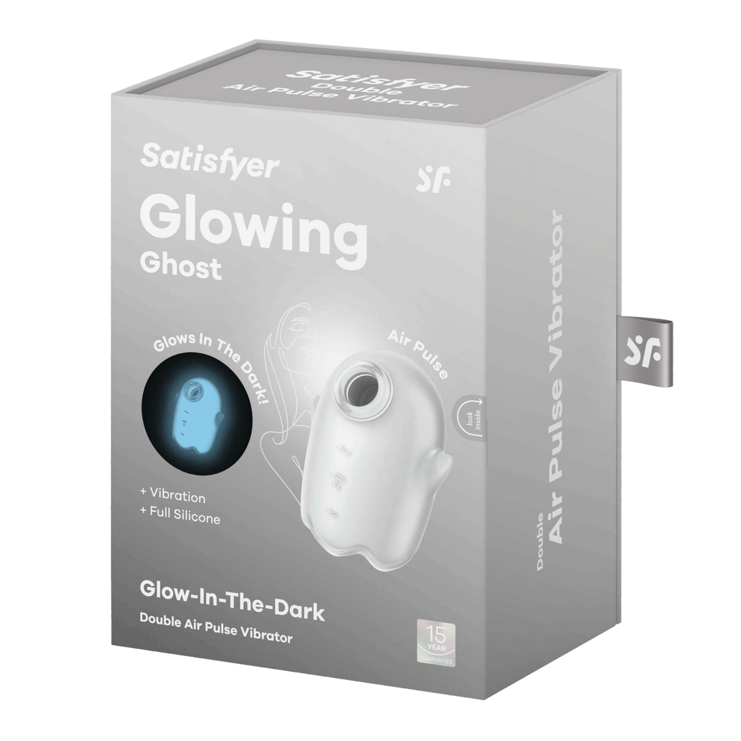 Satisfyer Glowing Ghost White – Double Air Pulse Vibrator
