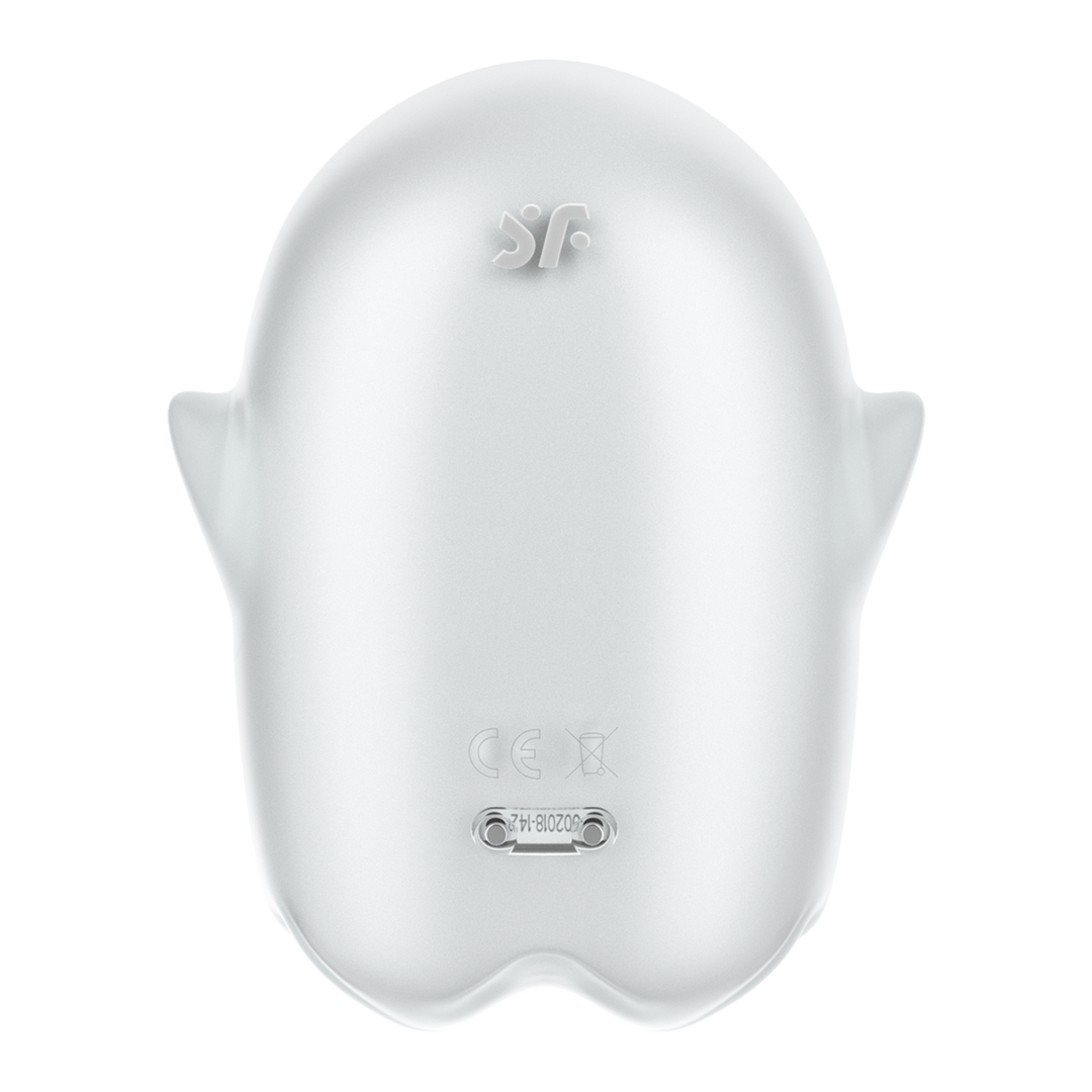 Satisfyer Glowing Ghost Weiß – Doppelter Air Pulse Vibrator