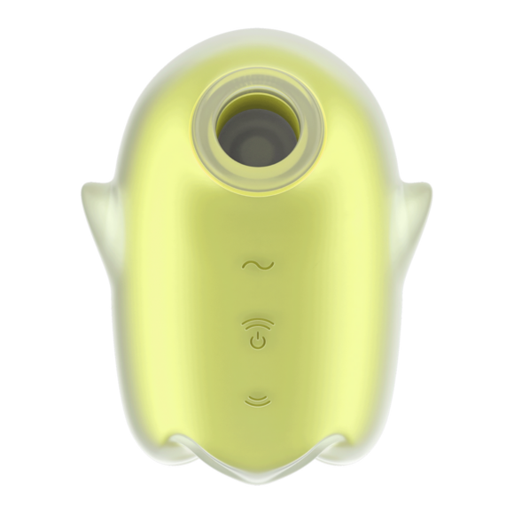 Glowing Ghost Gelber Doppelvibrator | Leuchtet im Dunkeln