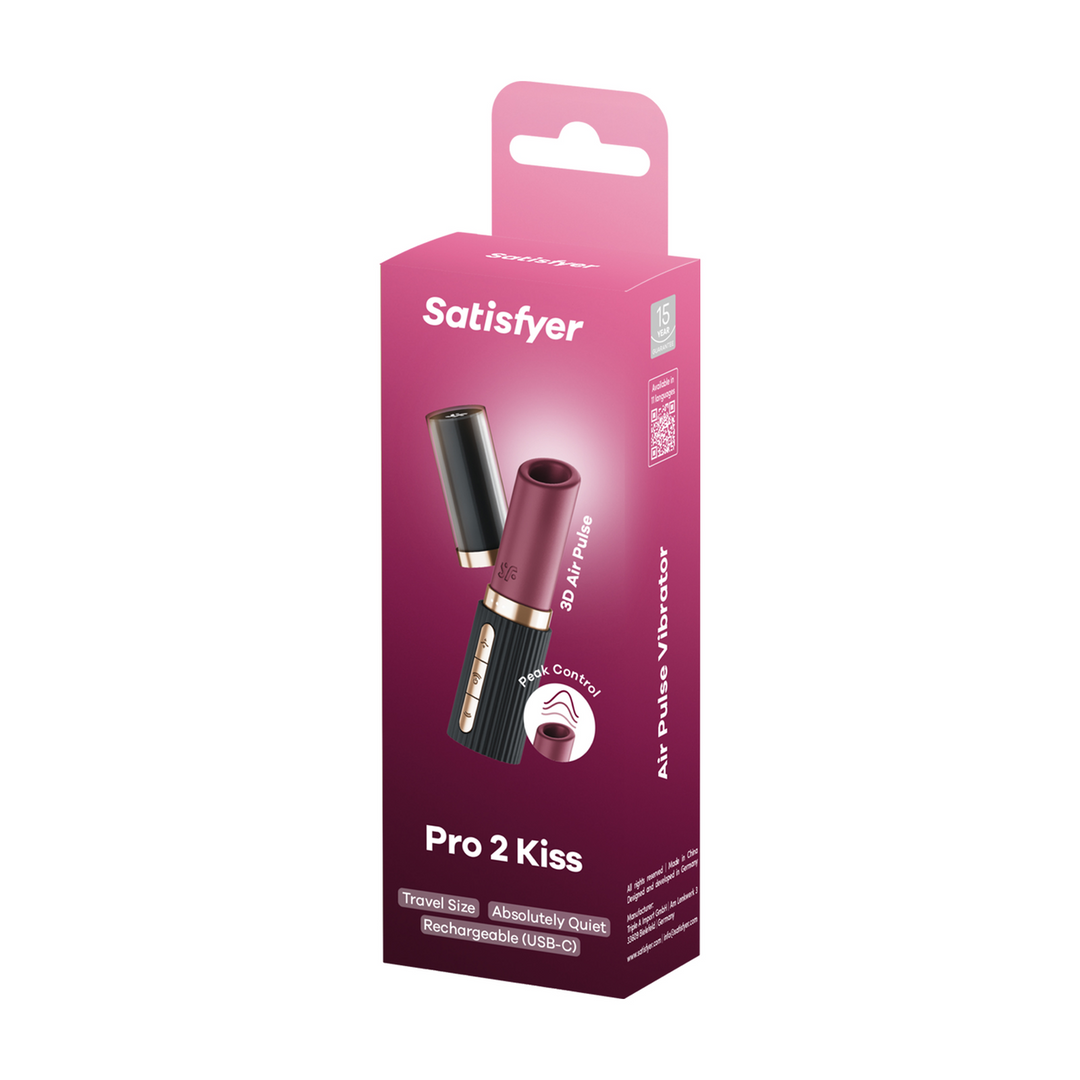 Pro 2 Kiss Luftpuls-Vibrator – Leise, leistungsstark und kompakt