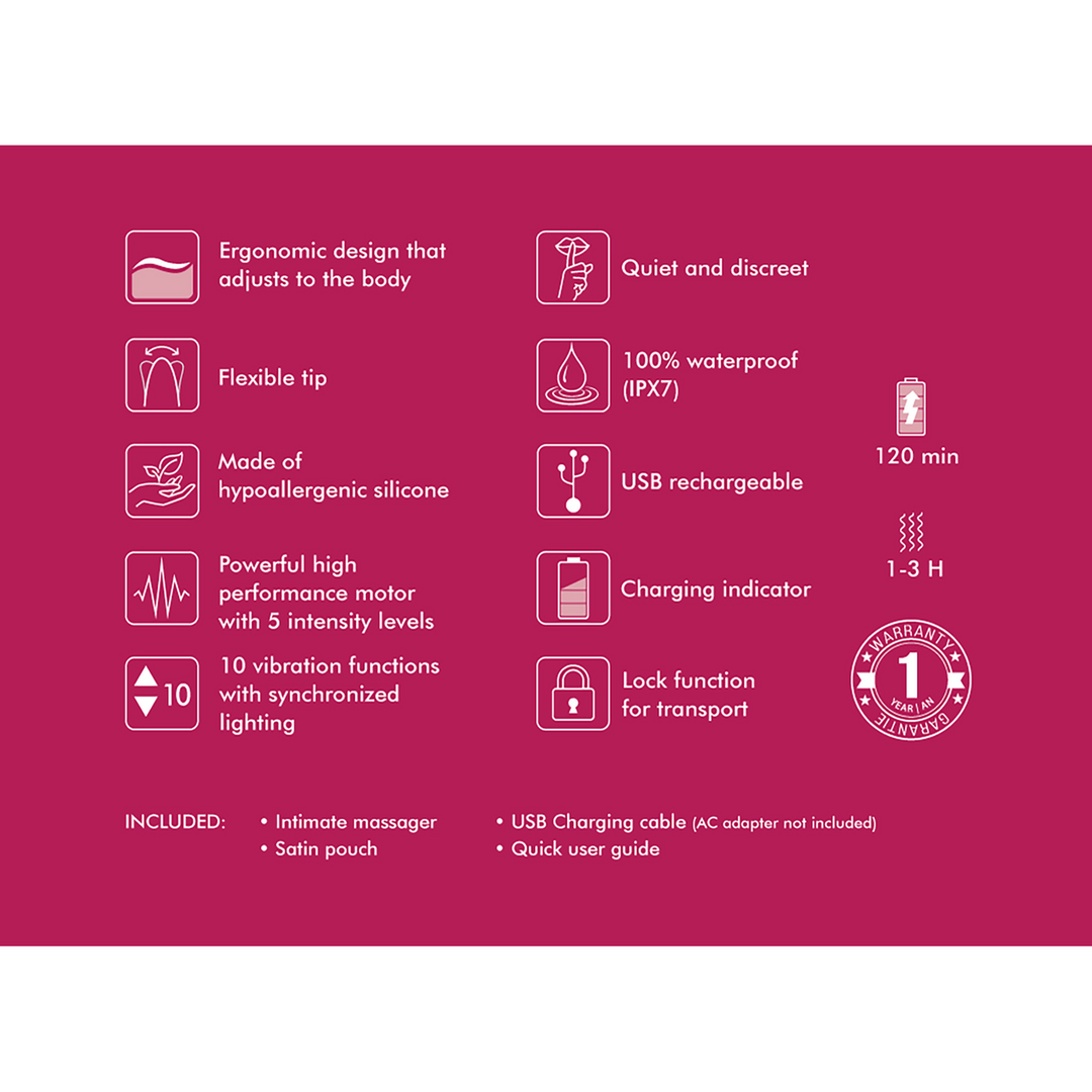 SOYO G-Spot Vibrator Paars - Multisensorisch Genot & Plezier