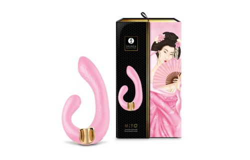 MIYO G-Punkt-Vibrator Hellrosa – Doppelte Lust & intensives Vergnügen