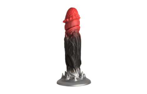 Count Cockula Siliconen Dildo 22,9 cm - Rood/Zwart | XR Brands