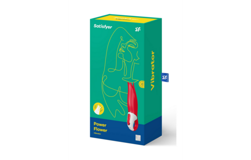 Power Flower - Classic Vibrator - Red
