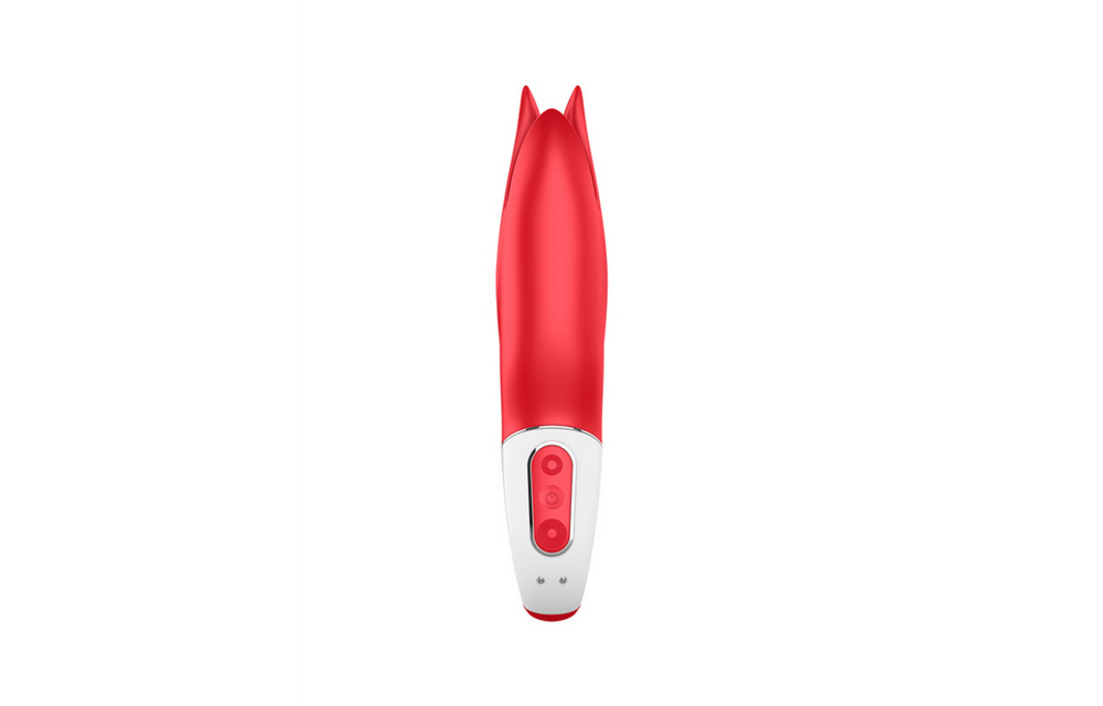 Power Flower - Klassischer Vibrator - Rot