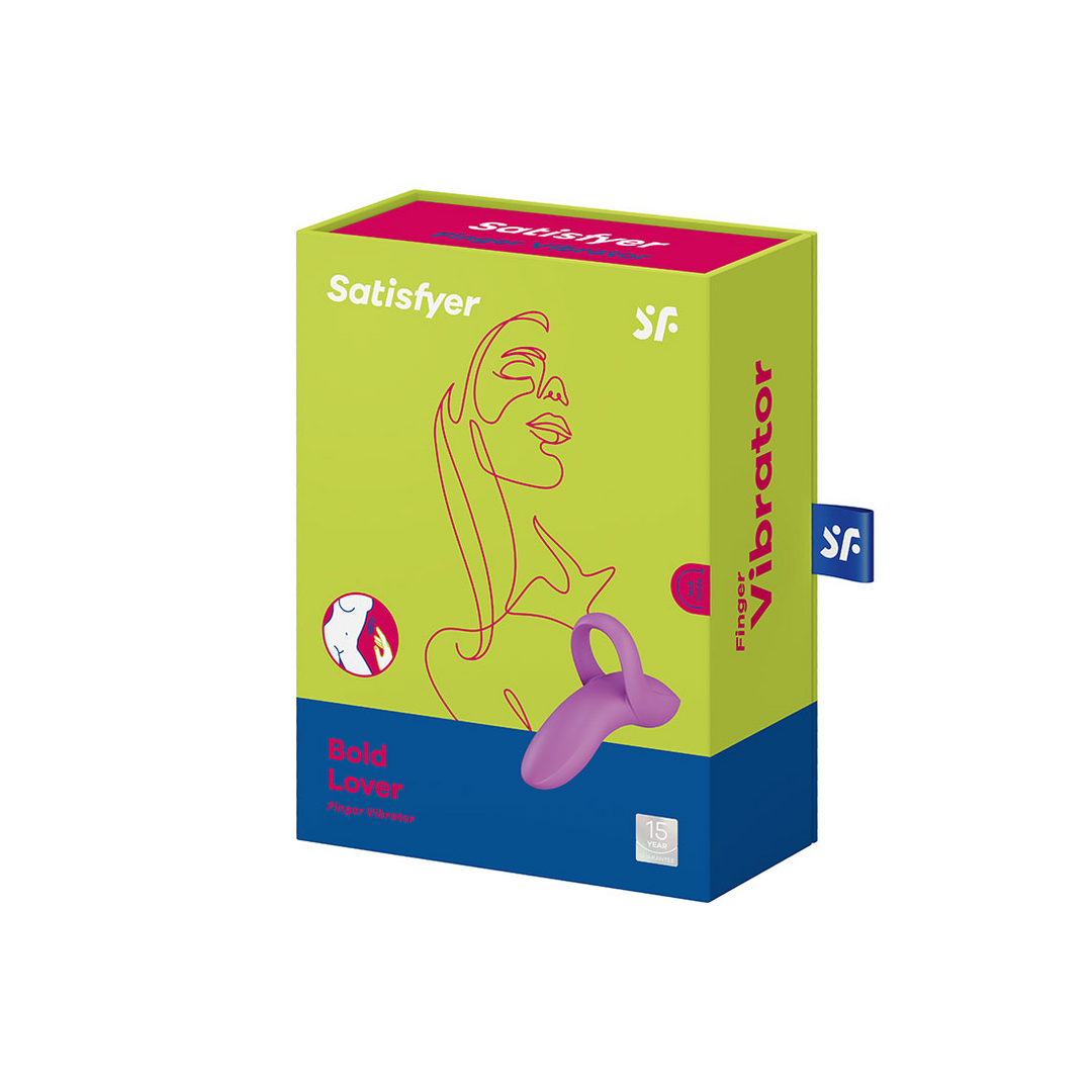 Bold Lover Fingervibrator Lila | Kompakt & wiederaufladbar