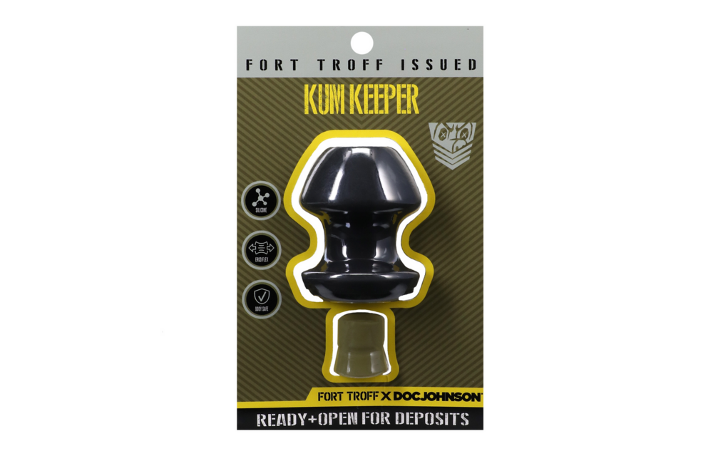 Kum Keeper Medium Schwarz 7,37 cm – Perfekte Öffnung & Kontrolle