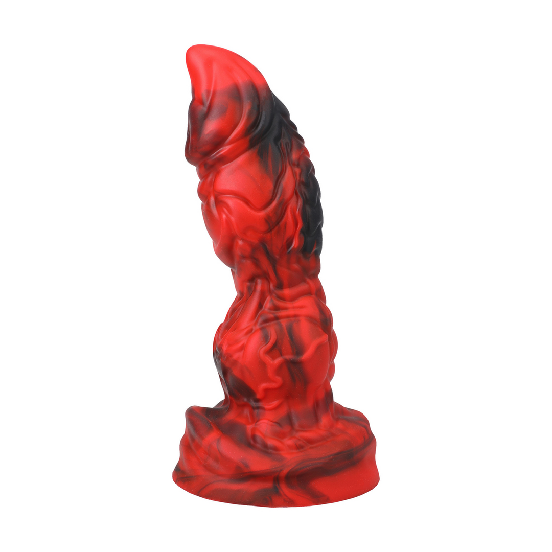 Fantasy Fuckers Red Raider 20.3 cm - Red/Black Silicone