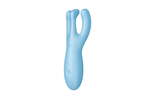 Threesome 4Plus Blau – Lay-on-Vibrator mit App & 3 Motoren