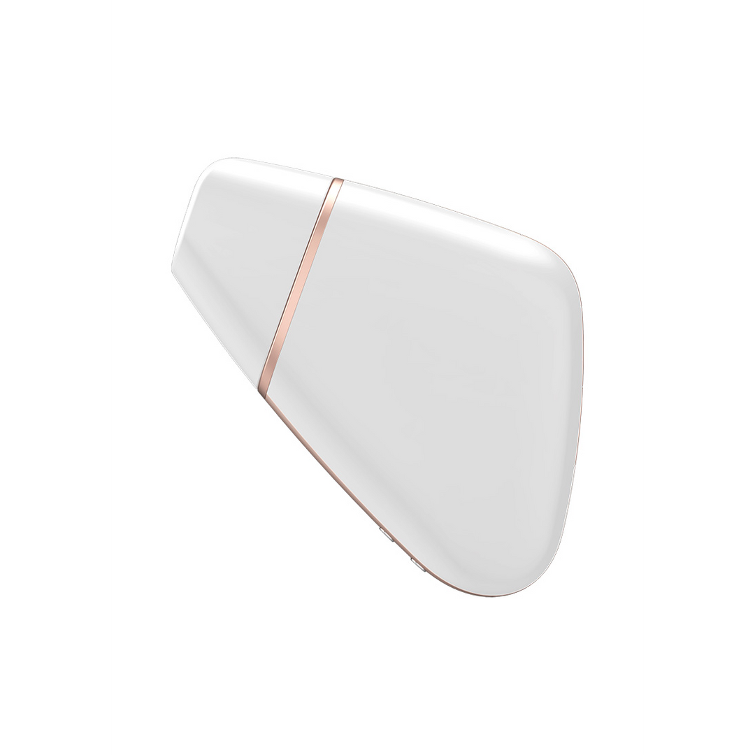 Love Triangle Satisfyer Wit | Luchtpulserend & Vibrerend Genot