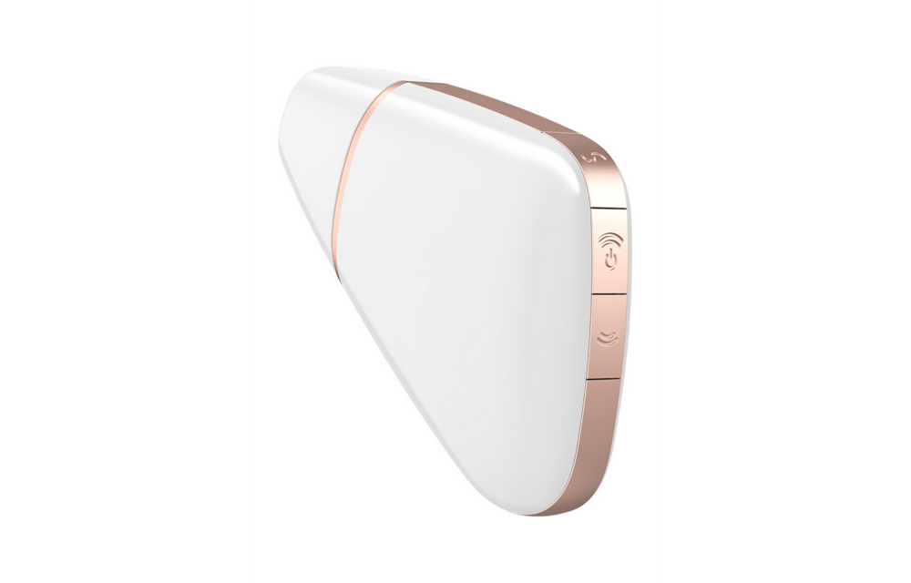 Love Triangle Satisfyer Wit | Luchtpulserend & Vibrerend Genot