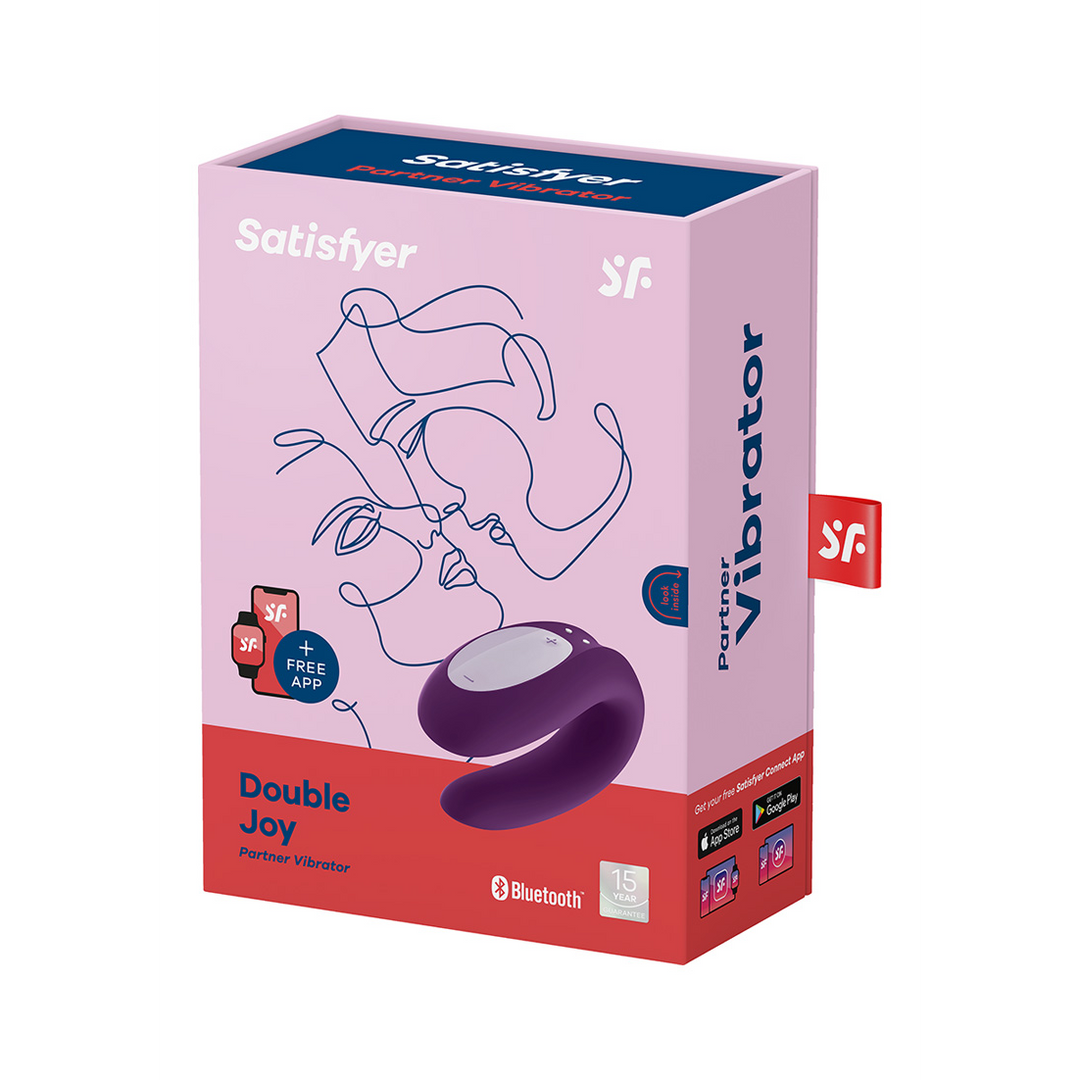 Double Joy Partner Vibrator Purple - Ultimate Pleasure & Connection