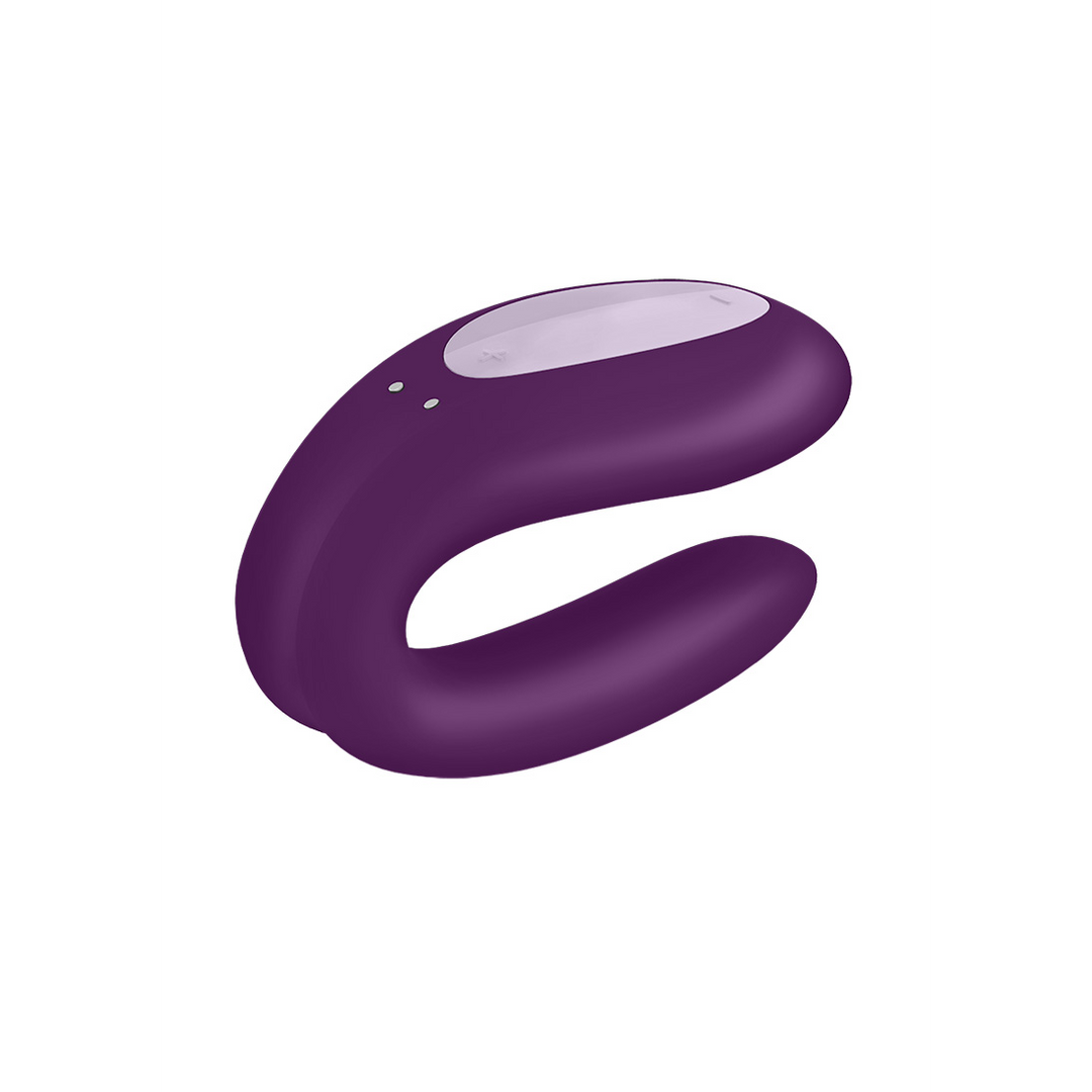Double Joy Partner Vibrator Paars - Ultiem Genot & Verbinding
