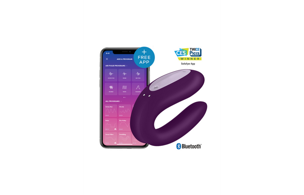 Double Joy Partner Vibrator Purple - Ultimate Pleasure & Connection