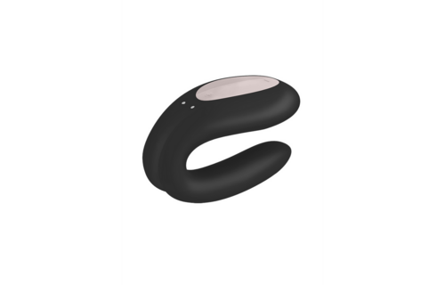 Double Joy Partner-Vibrator Schwarz – Intensive Duo-Stimulation
