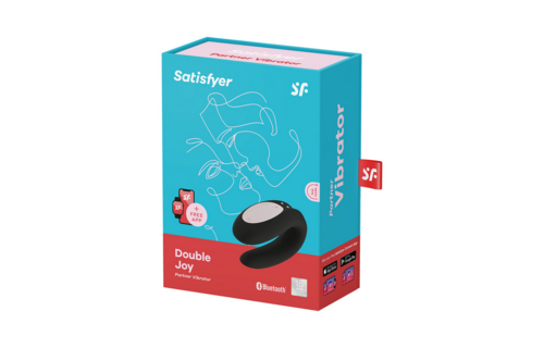 Double Joy - Partner Vibrator - Black