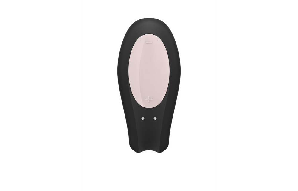 Double Joy Partner Vibrator Black – Intense Duo Stimulation
