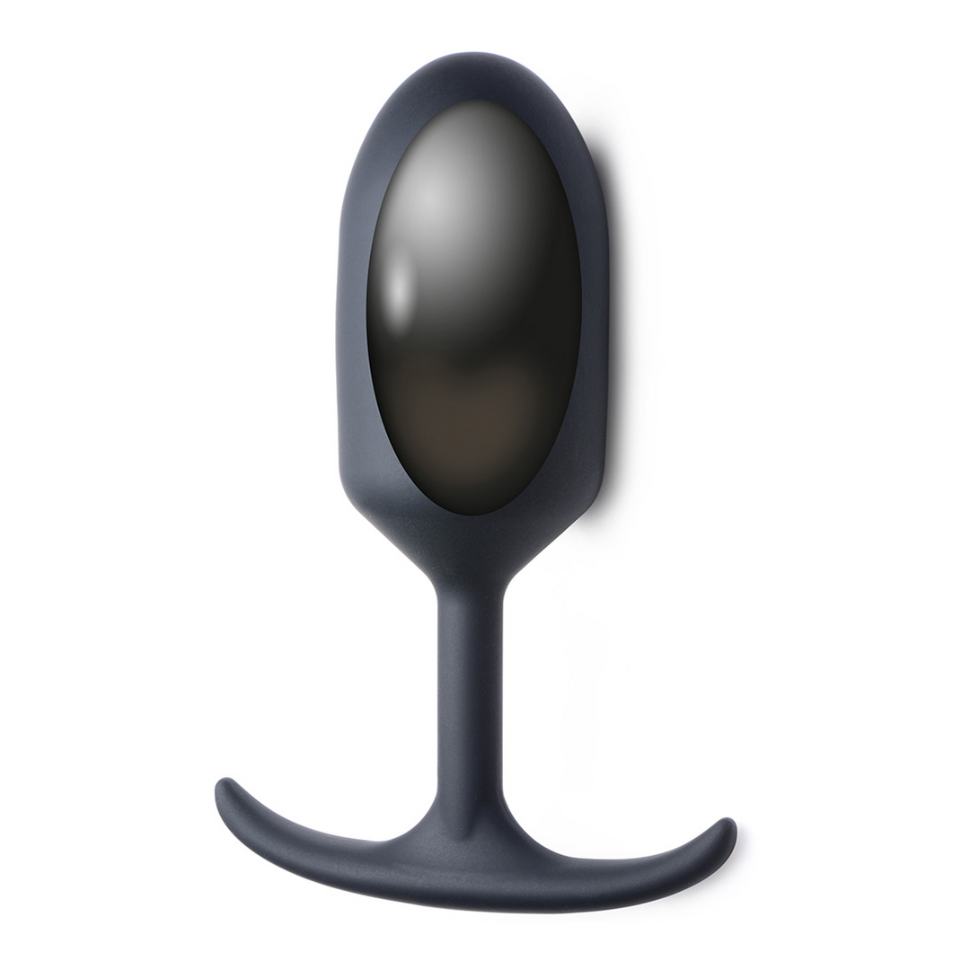 Premium siliconen verzwaarde anale plug 16,7 cm extra groot