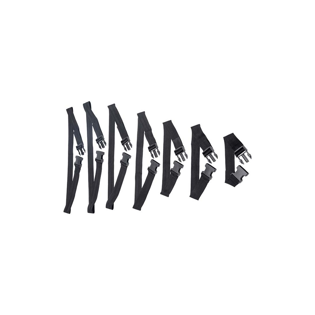 Subdued Full Body Belt Set 7-piece – Adjustable Body Straps