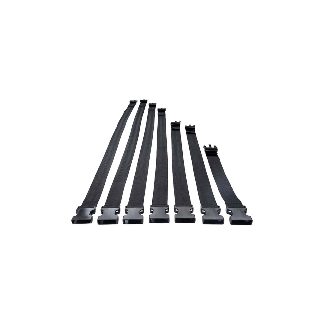 Subdued Full Body Belt Set 7-piece – Adjustable Body Straps