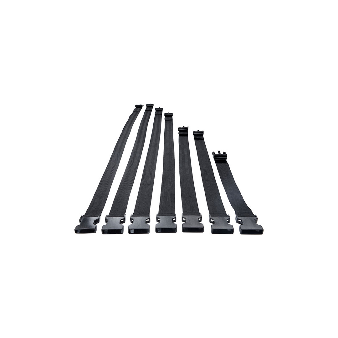 Subdued Full Body Belt Set 7-piece – Adjustable Body Straps