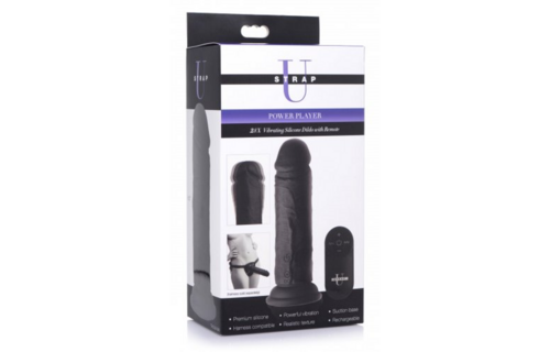 Power Player - Vibrating Dildo with Remote Control