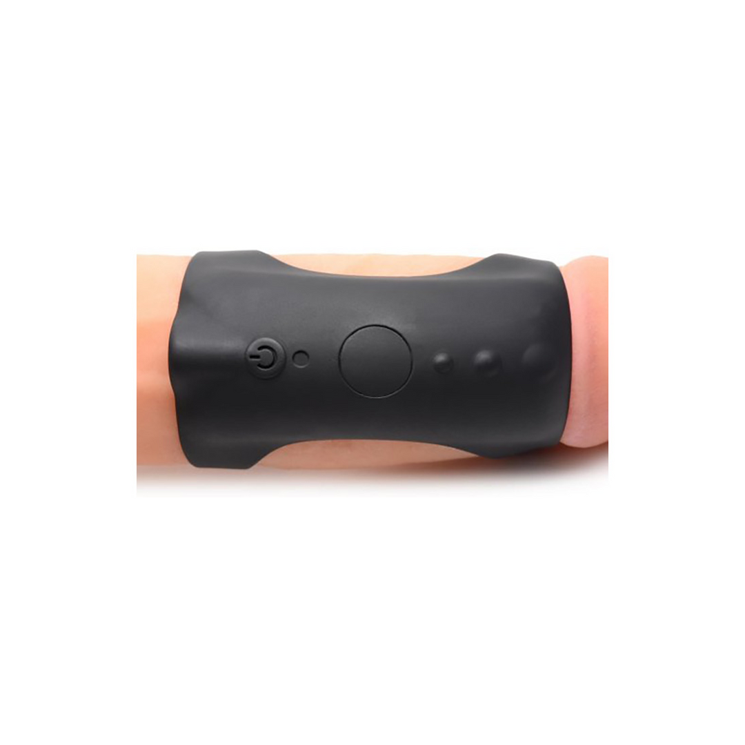 G-Shaft Cock Ring with Remote Control | Premium Silicone