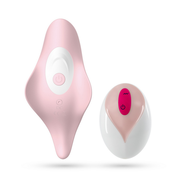 Mobula - Panty Vibrator with Remote Control - Pink