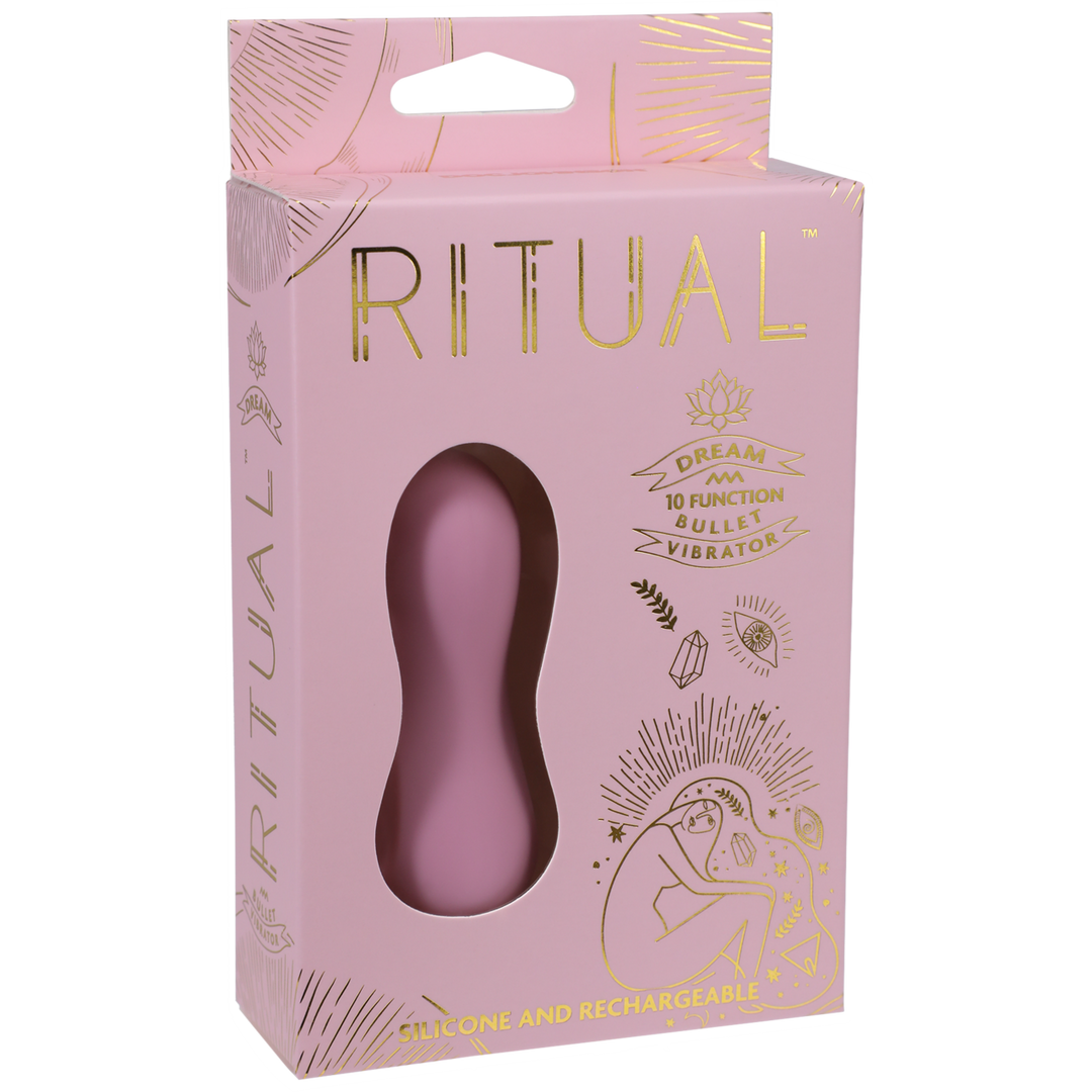 Dream Wiederaufladbarer Silikon-Kugelvibrator Rosa – Luxuriöses Vergnügen