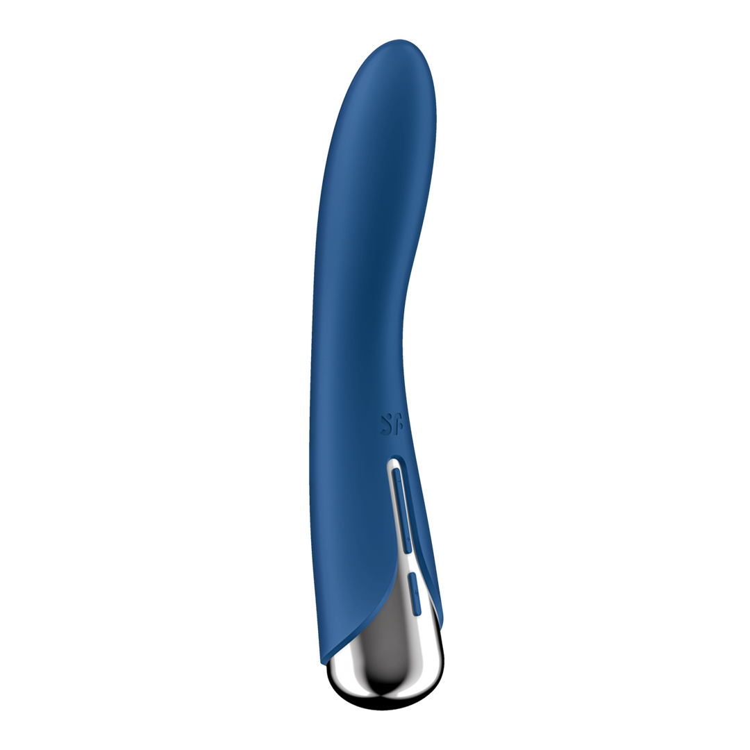 Spinning Vibe 1 - Blue Rotating G-Spot Vibrator Satisfyer