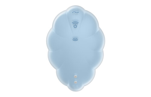 Cloud Dancer Blauw | Luxe Siliconen Vibrator Satisfyer