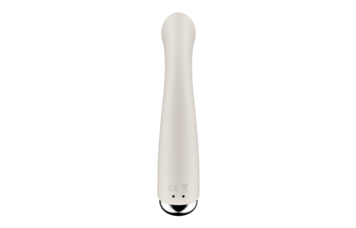 Spinning G-Spot 1 – Rotierender G-Punkt-Vibrator Beige | Satisfyer