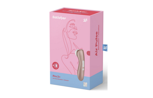 Pro 2Plus Airpulse Stimulator – Sanfte Vibration, Hellgold