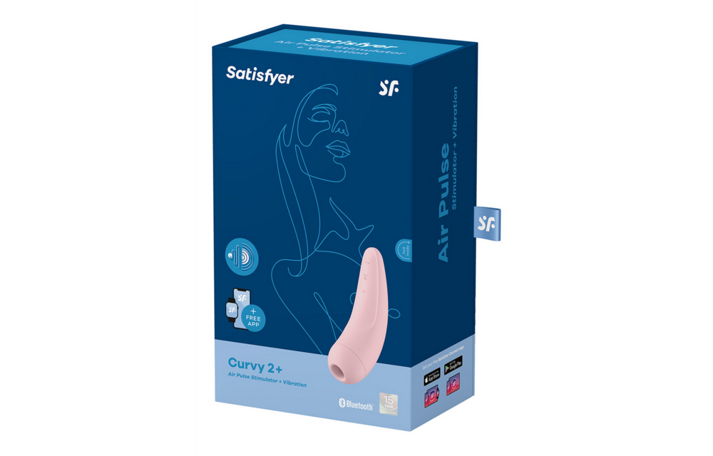 Curvy 2Plus Roze – Luchtpuls & Vibratie Stimulator Satisfyer