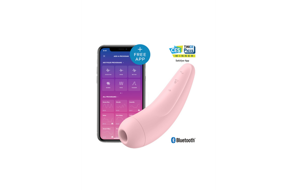 Curvy 2Plus Pink – Luftpuls- und Vibrationsstimulator Satisfyer