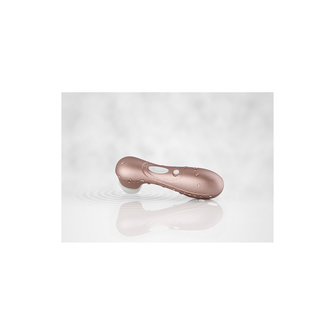 Pro 2 Airpulse Stimulator Light Gold – Ultimate Pleasure Satisfyer