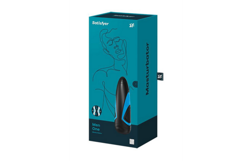 Men One Masturbator Schwarz/Blau – Intensive Empfindungen & Vergnügen
