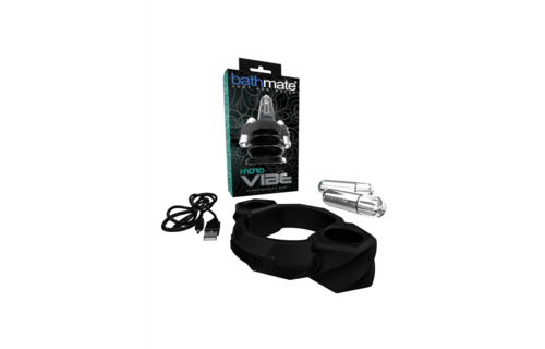 Vibe - Hydro - Vibrerende Penis Pomp Ring - Zwart